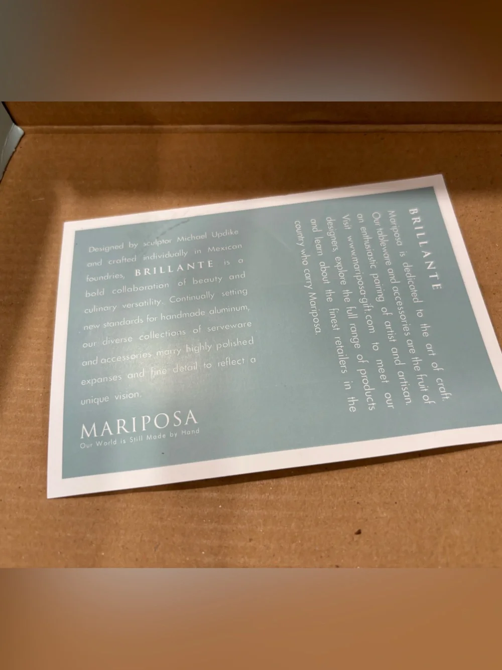 Mariposa String of Pearls Collection Small Oyster Server NIB
